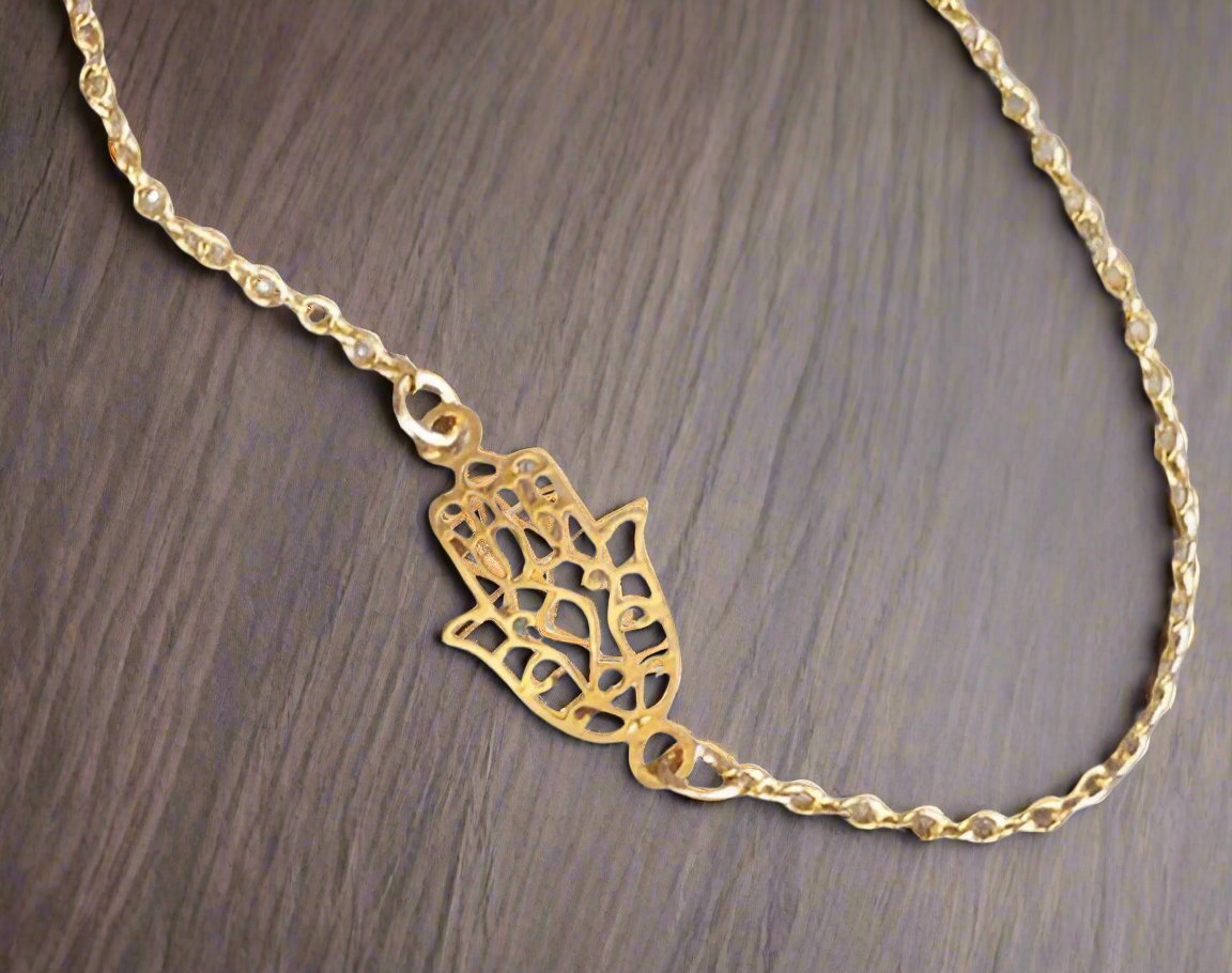 Tel Aviv Hamsa Necklace