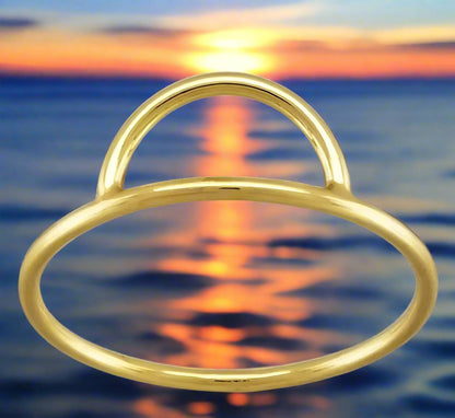 Sunrise Reflection Ring