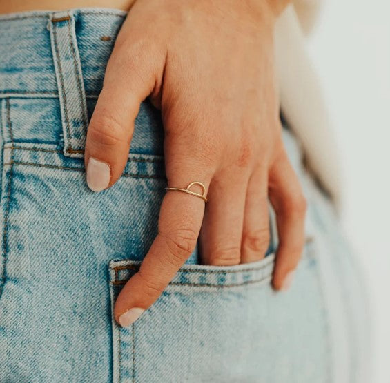 Sunrise Reflection Ring